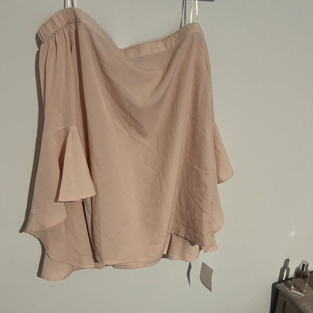 Nwt Chelsea28 Off Shoulder Top Pink Hero Size M — image 5 of 8